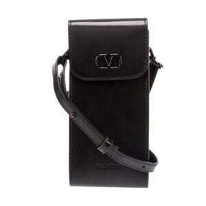 Valentino Garavani Black Crossbody Pouch. New.